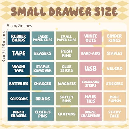 42 Pieces Teacher Toolbox Labels Tool Box Storage Label Classroom Supply Decor for Back to School Teachers Classroom Organization (Boho) - style: Bohemian