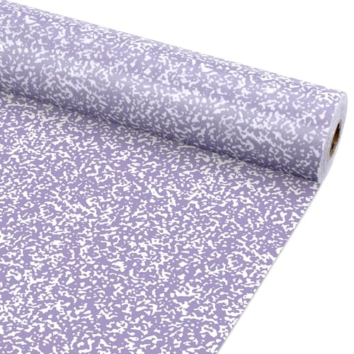Purple Composition Bulletin Board Roll Reusable Waterproof Erasable Composition Notebook Non-Woven Fabric Bulletin Board Roll Purple Poster for Teacher Classroom Decors Wrap Crafts 15.75" x 20ft - color: Purple Composition, size: 15.8" x 236.2"
