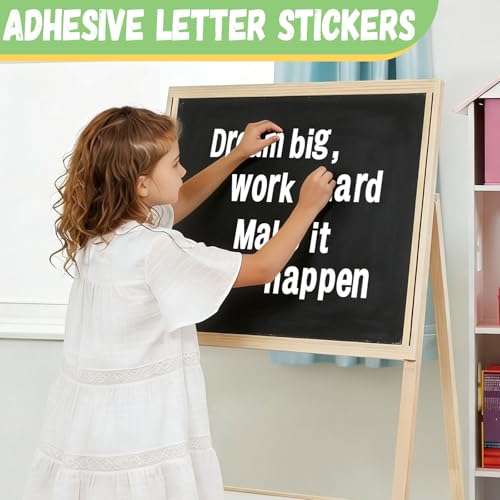 174 Letter Stickers Vinyl Alphabet Stickers Large Mailbox Numbers Self Adhesive Scrapbooking Sticker for Address Number Classroom Bulletin Board Home Crafts Notebook Laptop Poster(15,White,3 Inch) - color: White, size: 3 Inch