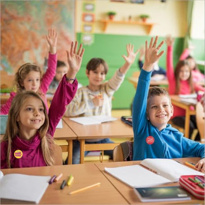 Classroom Reward Stickers for Teachers, 16 Fun Designs, 1000Pcs Praise Motivational Stickers, Classwork Award Stickers, Teacher Supplies for Kids Students School (1 Inch,2 Rolls,Cartoon Style) - color: Cartoon Style