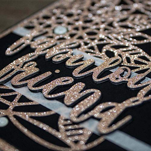 Cardstock Warehouse Sparkle Desert Sand Glitter - 12 x 12" - 16 Pt. / 280 Gsm Premium Cardstock Paper - 10 Sheets - color: Desert Sand, size: 12 x 12 - 10 Sheets