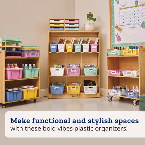 Really Good Stuff Durable Book and Binder Holders - 6 Pack - Bold Vibes - color: Bold Vibes