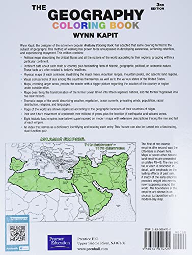 Geography Coloring Book