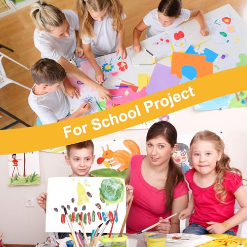 50 Pack White Poster Boards, 11"x14" White Poster Paper Heavyweight Poster Board Bulk Blank Poster Board for Art Display Board,Classroom Use,School Craft Project,Presentation Drawing - color: White, size: 50 PACK