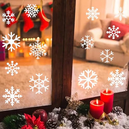30 Pieces Christmas Snowflake Stencil Reusable Plastic Drawing Painting Stencil Winter Holiday Templates Stencils for Crafts Window Glass Wall Cookies (30 Snowflakes) - style: 30 snowflakes