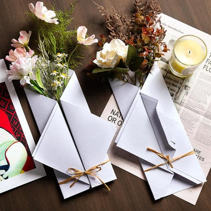 20 Sheets Double-sided Embossed White Cardstock 12" x 12" Card Stock 250gsm/92lb Thick Construction Paper for Cricut, Scrapbook, Crafts, Card Making UAP34DW20 - color: Embossed White