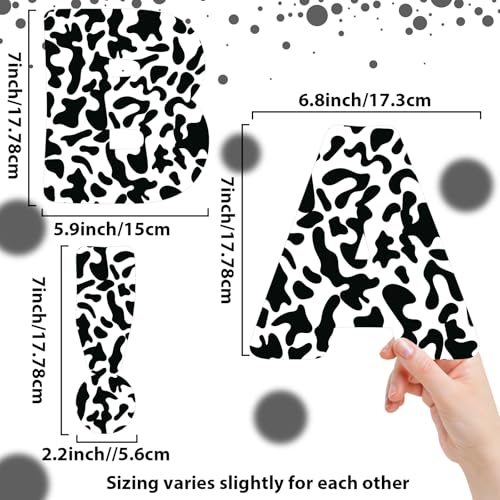150 PCS Large 7" Font Bulletin Board Letters and Punctuation Set, Composition Classroom Alphabet Cutout for Bulletin Board Display Home School Educational, A Great Helper to Inspire Students' Learning - style: Black White