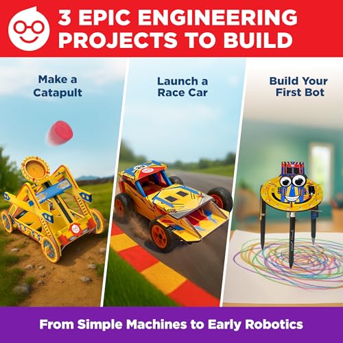 Doctor Jupiter Ultimate Engineering Kit | STEM Toys for Ages 8-13 | Science Kits for Kids | Birthday Gift Ideas for Boys & Girls 8-9-10-11-12-13 Year Old | DIY Educational Projects - style: Ultimate Engineering Kit: 8+