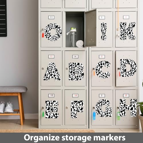150 PCS Large 7" Font Bulletin Board Letters and Punctuation Set, Composition Classroom Alphabet Cutout for Bulletin Board Display Home School Educational, A Great Helper to Inspire Students' Learning - style: Black White