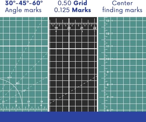 Proartek PK00014 Model GBM4896 Series 48" x 96" Dark Professional Cutting Mat; Double-Sided; Self-Healing; For Graphic Arts, Hobbies, Sewing, Scrapbooking, and other Cutting Projects - size: 96"L x 48"W