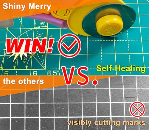 Self Healing Cutting Mat A3 12"x18" – Double Sided 5-Ply Craft Mat for Sewing, Quilting, Fabric, Scrapbooking – Green/Green - color: Green, size: A3 (12" x 18")