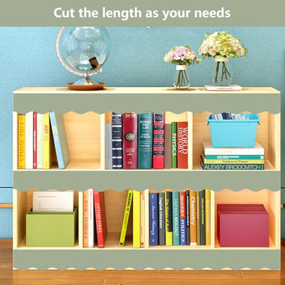 Fancy Land Sage Green Bulletin Board Borders Green Scalloped Border Trim for Back to School Classroom Wall Chalkboard Decoration Supplies 52ft