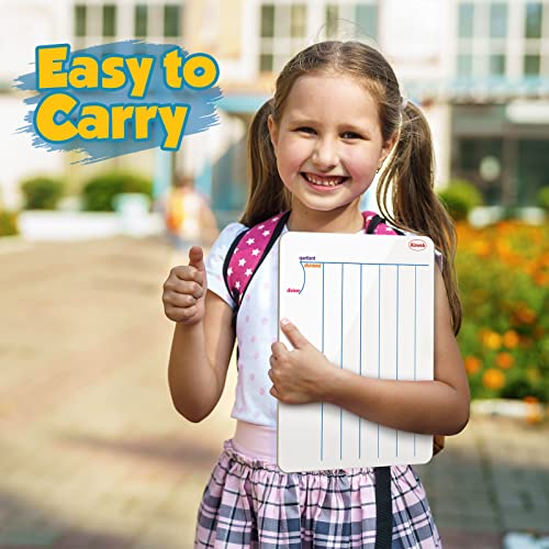 Dry Erase Long Division White Board,9 x 12 Multi-Digit Computation Double-Sided Dry Erase Board,Math Manipulatives Whiteboard for Students,Classroom and Home,Small White Board(Division) - style: Division