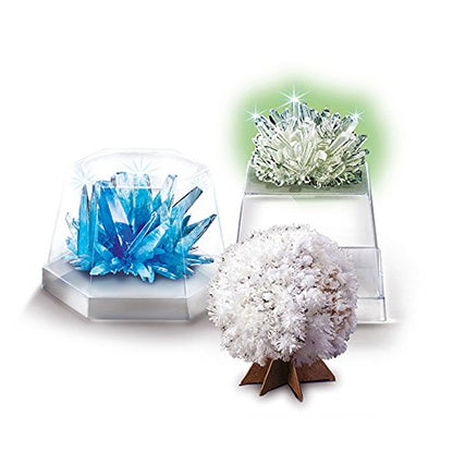 4M Kidzlabs Crystal Science Kit - DIY STEM Toys Lab Experiment, Educational Gift for Kids & Teens - style: Crystal Science Kit