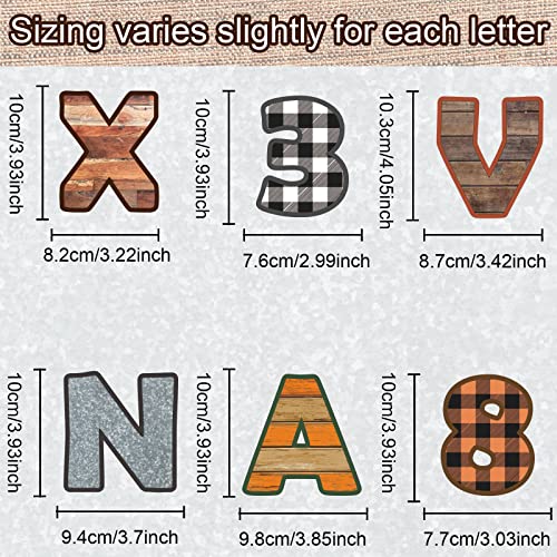 230pcs Letters Combo Pack Set, Fall Thanksgiving Classroom Alphabet Letters Numbers Bulletin Board Block Decor Accents Cutouts for Students Kids - style: Fall