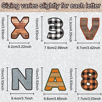 230pcs Letters Combo Pack Set, Fall Thanksgiving Classroom Alphabet Letters Numbers Bulletin Board Block Decor Accents Cutouts for Students Kids - style: Fall