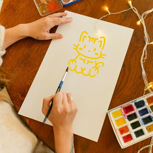 18 PCS Letter Tracing Stencils for Kids Numbers Alphabet Colorful Stencil Mix Car Animal Stencils Writing Practice Kit