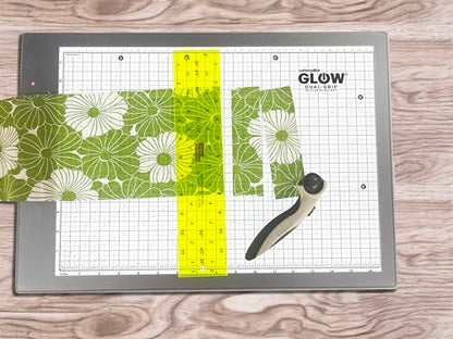 Cutterpillar Glow Premium II LED Light Board with Translucent Self-Healing Cutting Mat – 13" x 19" Light Box Tracing Pad with Non-Slip Mat and Built-In Rechargeable Battery - style: Glow Premium