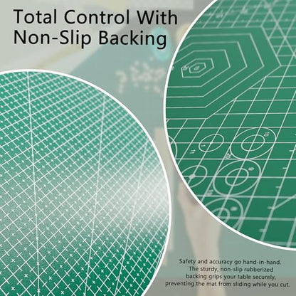 Cutting Mats Double Sided 5 Layers Craft Cutting Mat Rotary Cutting Sewing Mat Multi-sized Tabletop Cutting Board for Sewing Hobby Crafts Scrapbooking Fabric Project DIY Artwork