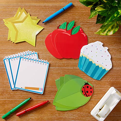 Eureka Apple Paper Cut-Out Classroom Decorations for Teachers, 36 Pieces - style: Apple