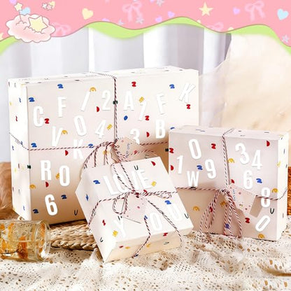 414Pcs Letter Stickers Alphabet Stickers 15 Sheets 2 Inch Vinyl Letter Sticker Self Adhesive Alphabet Number Stick on Sticker for Scrapbook Classroom Craft Window Bulletin Board Sign Mailbox Numbers - color: White