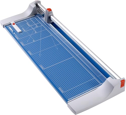 Dahle 446 Premium Rotary Trimmer, 36" Cut Length, 25 Sheet Capacity, Self-Sharpening, Automatic Clamp, German Engineered Paper Cutter - size: 36" Cut Length