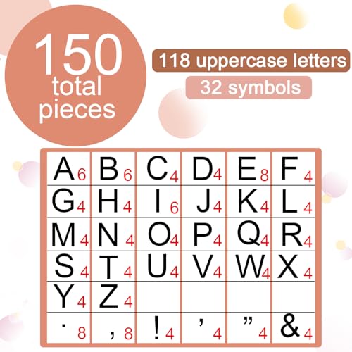 150 PCS Large 6" Bulletin Board Letters Set,Boho Color Classroom Alphabet Cutout Letter for Bulletin Board Display Home School, A Great Helper to Inspire Students' Learning Interest - style: Boho Color Pattern