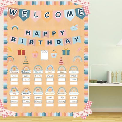 Peach Pink Bulletin Board Paper Roll,14.8FTx47IN Large Reusable Waterproof Erasable Classroom Wall Background Backdrop, Fade-Resistant Fabric Wrapping Paper School Decors Teacher Supplies - color: Peach