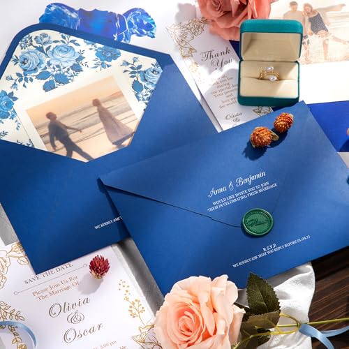 20 Sheets Navy Blue Cardstock 12" x 12" Card Stock 250gsm/92lb Thick Construction Paper for Cricut, Scrapbook, Crafts, Card Making UAP34NB20 - color: Navy Blue