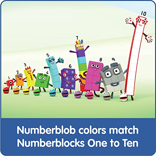 hand2mind Numberblocks Numberblob Counting Set, Math Counters, Educational Math Manipulatives, Numbers for Toddlers, Preschool Learning Toys, Counting Manipulatives for Kindergarten