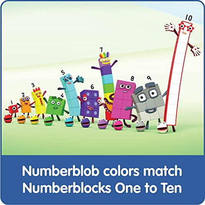 hand2mind Numberblocks Numberblob Counting Set, Math Counters, Educational Math Manipulatives, Numbers for Toddlers, Preschool Learning Toys, Counting Manipulatives for Kindergarten