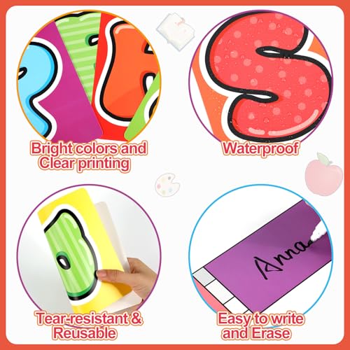 gisgfim Back to School Bulletin Board Decorations We are One Sharp Class First Day of School Classroom Decor Writable Pencil Paper Cutouts Bulletin Board Set for Preschool Elementary Decor Supplies - style: We Are One Sharp Class