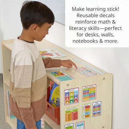 Really Good Stuff EZ Stick Cross-Curricular Vinyl Decals - Intermediate - color: Modular