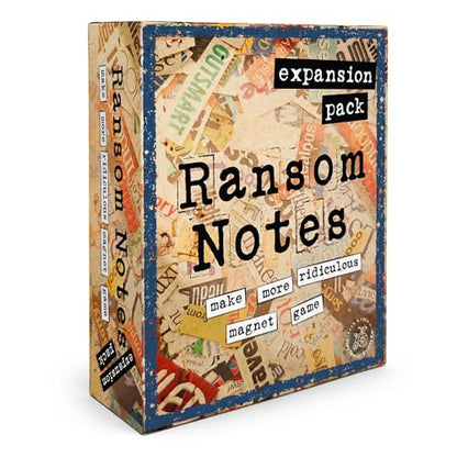 Ransom Notes Expansion Pack One - The Ridiculous Word Magnet Party Game, 3+ Players - color: Expansion Pack One