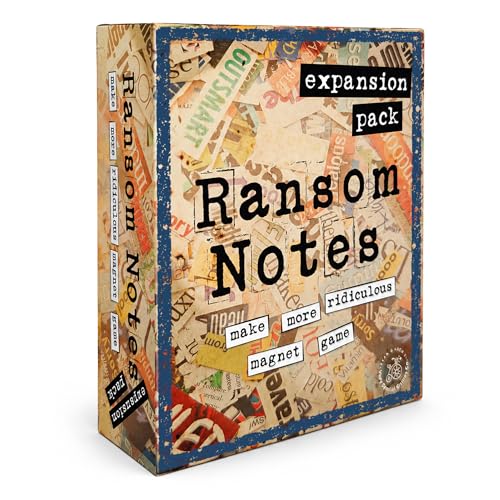 Ransom Notes Expansion Pack One - The Ridiculous Word Magnet Party Game, 3+ Players - color: Expansion Pack One