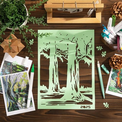 20 Sheets Light Green Cardstock 12" x 12" Card Stock 250gsm/92lb Thick Construction Paper for Cricut, Scrapbook, Crafts, Card Making UAP34LG20 - color: Light Green