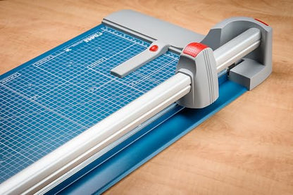 Dahle 444 Premium Rotary Trimmer, 26" Cut Length, 25 Sheet Capacity, Self-Sharpening, Automatic Clamp, German Engineered Paper Cutter - size: 26" Cut Length