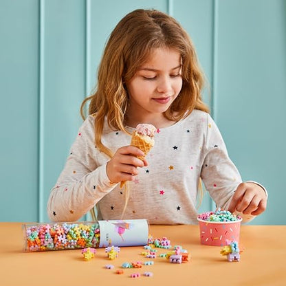 PLUS PLUS 240 Piece Gelato Mix Tube - Mini Interlocking Building Blocks Set, Stem Toys for Kids - Sensory Bin Fillers/Math Manipulatives Classroom Must Haves Gifts for Boys & Girls - style: Gelato Mix Play Tube
