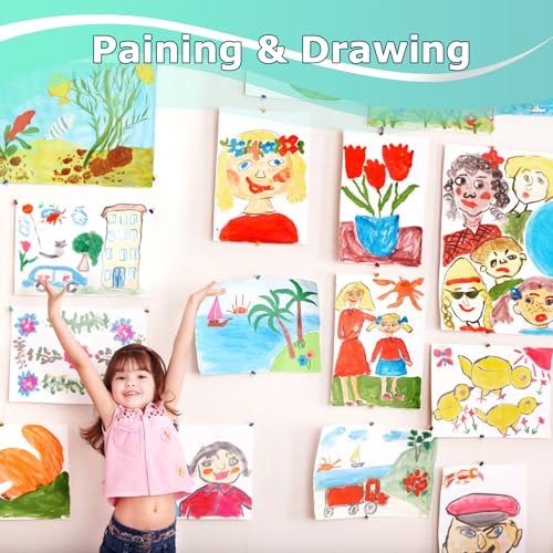 Vanhench 48"x1500" (125') White Bulletin Board Paper, Wrapping Paper, Art Kraft Paper for Easel Painting Drawing Sketching, Chart Poster, Floor Covering, Crafts Gift Wrap, 80GSM 55LB - color: White