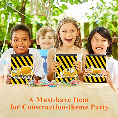 24pcs Construction Party Bags Construction Party Favors Truck Themed Birthday Party Supplies Boys Construction Birthday Party Supplies Construction Theme Birthday Party Supplies - style: truck01