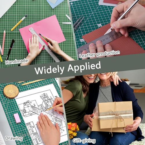 Cutting Mats Double Sided 5 Layers Craft Cutting Mat Rotary Cutting Sewing Mat Multi-sized Tabletop Cutting Board for Sewing Hobby Crafts Scrapbooking Fabric Project DIY Artwork