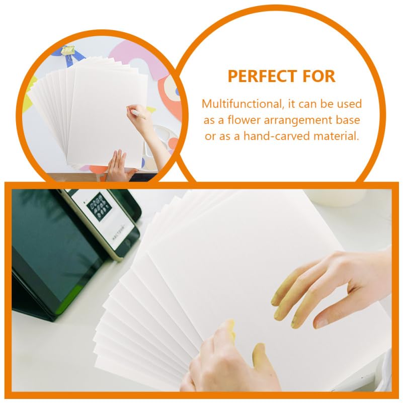Gadpiparty Large Foam Boards 11.81X7.87 Inch Thick Foam Poster Board for School Projects Presentations DIY Crafts and Floral Arrangements Pack of 10