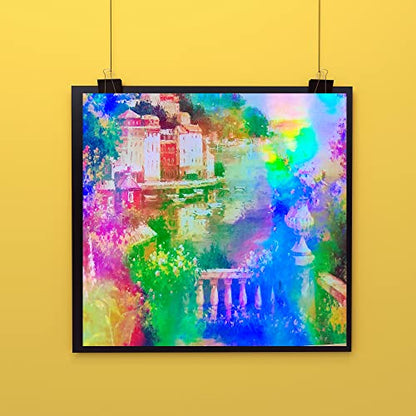 Bleidruck 25 Sheets 8.25x11.7 Inches Clear Holographic Premium Cold Laminated Film Holographic Overlay Laminating Self Adhesive Film - style: Clear Holographic