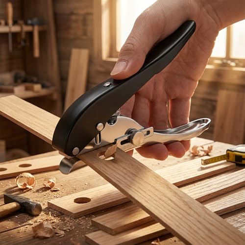 Single Hole Punch, 8mm Heavy Duty Hand Held Paper Puncher for Paper Cards Plastic and Cardboard, Portable Long Handle Design,Black
