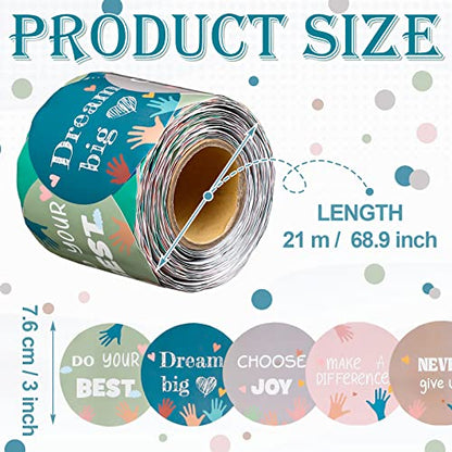 Panelee Inspirational Round Border 68.9 Feet Bulletin Board Border Butterflies Flowers Bee Space Inspirational Cute Decor for Classroom Bulletin Boards Chalkboard Wall Decor - style: Everyone is Welcome Kindness