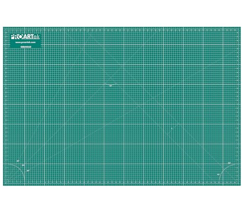 Proartek PK00012 Model GBM4060 Series 40" x 60" Dark Professional Cutting Mat; Double-Sided; Self-Healing; For Graphic Arts, Hobbies, Sewing, Scrapbooking, and other Cutting Projects - size: 60"L x 40"W