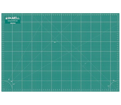 Proartek PK00012 Model GBM4060 Series 40" x 60" Dark Professional Cutting Mat; Double-Sided; Self-Healing; For Graphic Arts, Hobbies, Sewing, Scrapbooking, and other Cutting Projects - size: 60"L x 40"W