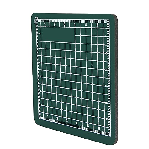 2pcs 8x8cm Mini Cutting Mat, Self Healing PVC Pad for DIY Craft, with Non Slip Surface for Writing Painting Carving