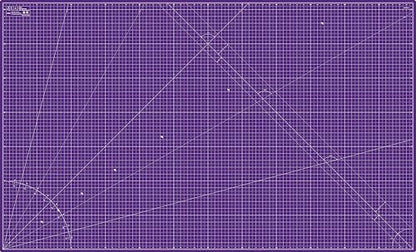 Elan Cutting Mat 36x60 Pink & Purple, Extra Large Self Healing Cutting Mat 36 x 60 Inch, 5-Ply Craft Board Pink, Hobby Board for Sewing and Quilting