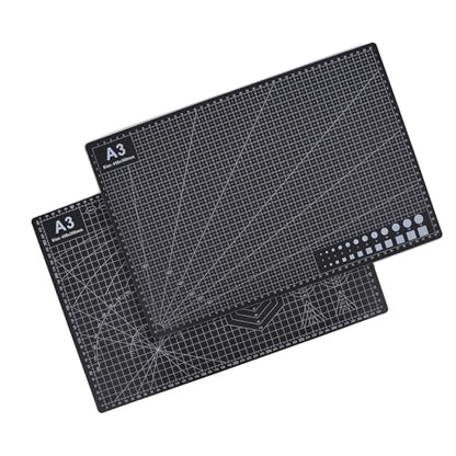 Cutting Mat A3 Black, Self Healing Cutting Mat 12x18 Inch, 5-Ply Craft Board Black, Hobby Board for Crafts 18x24 Inch - color: Black